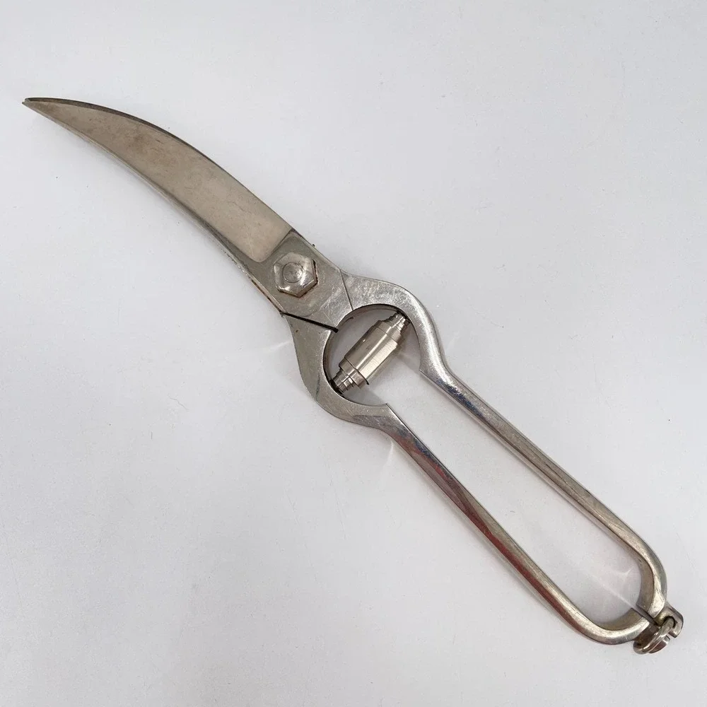 Plated Carbon Steel SL Co Solingen German Poultry Game Shears Bone Cutter SLC